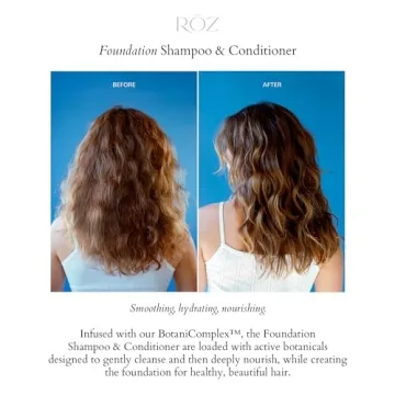 RŌZ Foundation Shampoo for All Hair Types - Vegan & Gentle
