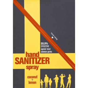 Everyone Hand Sanitizer Spray Coconut Lemon 2 oz 6 pack