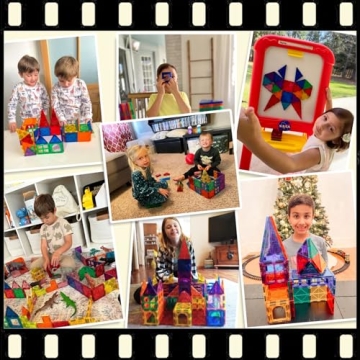 Magnetic Tiles Building Blocks for Creative Kids 3+ Years Old