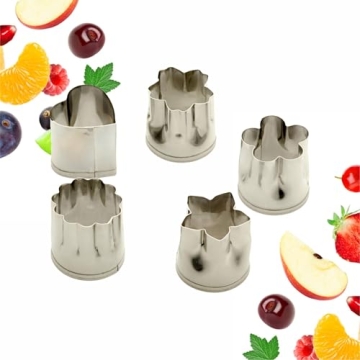 StarPack Home Vegetable Cutter Shapes - Fun Mini Cutters for Kids
