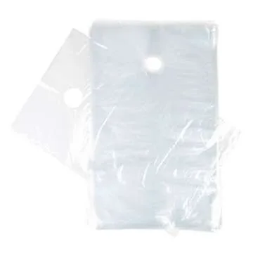 ClearBags LDPE Clear Door Knob Bags, 9x12, Clear, 100 Pack, Door Hanger Clear Bag with Cut Out Hole for Hanging School Supplies, Business Flyer, Newspaper, Merchandise, Magazine Hangers, DK2A