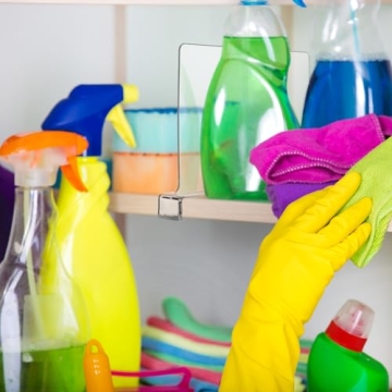 Boao 8 Pcs Acrylic Shelf Dividers for Easy Organization