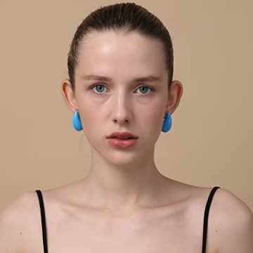 Apsvo Chunky Gold Hoop Earrings - Lightweight & Fashionable