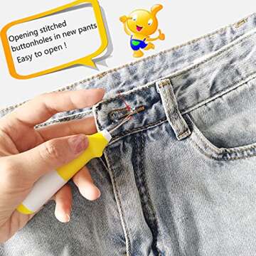 2PCS Seam Ripper Tools for Sewing and Crafting Essentials