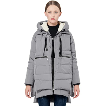 Orolay Women's Thickened Down Jacket – Stylish & Warm for Winter