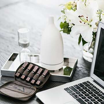 Saje Essential Oil Blend Set for Stress, Pain & Cough Relief