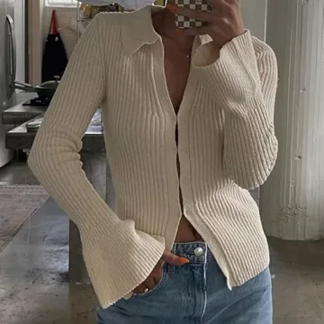 Trendy Women Knit Slim Crop Top for Every Occasion