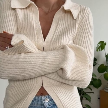 Trendy Women Knit Slim Crop Top for Every Occasion