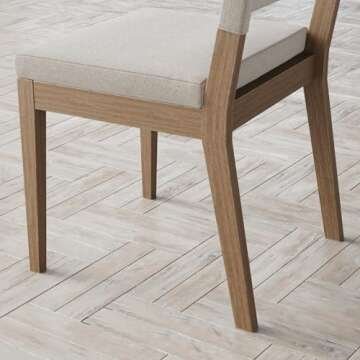 Stylish Nathan James Linus Dining Chair for Comfort and Elegance