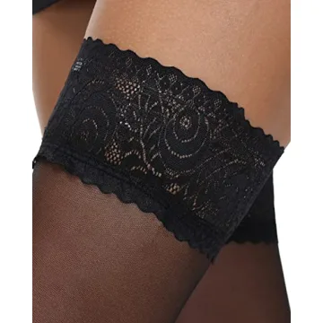 Lidogirl Lace Top Thigh High Stockings for All Occasions