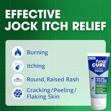 FUNGICURE Antifungal Jock Itch Wash - Fast Relief