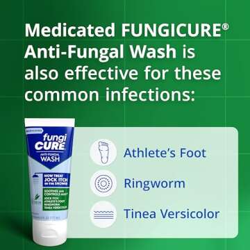 FUNGICURE Antifungal Jock Itch Wash - Fast Relief