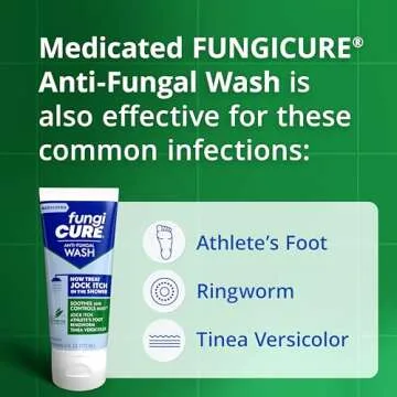 FUNGICURE Antifungal Jock Itch Wash - Fast Relief