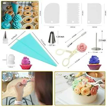 Ultimate Cake Decorating Kit – 219-Piece Set for All Levels