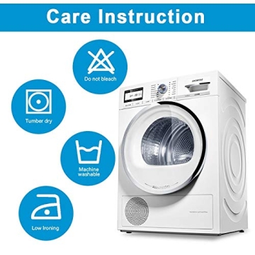 JIUZHEN Blackout Curtains Thermal Insulated Light Blocking