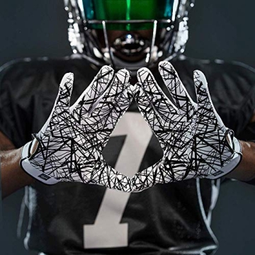 CUTTERS Game Day Football Glove for Youth: Superior Grip & Comfort