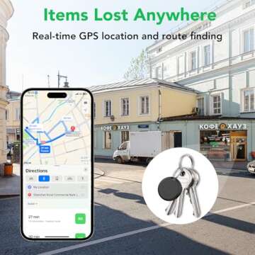 Tracker Air Tag - 4 Pack Smart Bluetooth Item Finder
