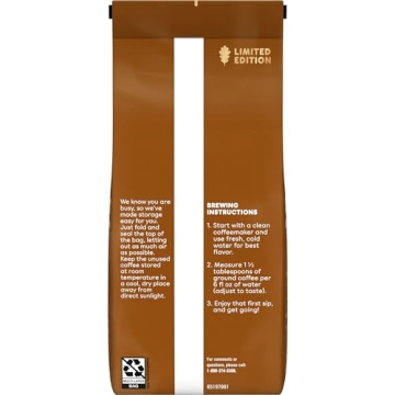 Butter Pecan Dunkin’ Ground Coffee 6 Count Pack