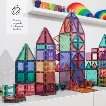 Connetix Pastel Mega Pack - 202 Creative Magnetic Tiles
