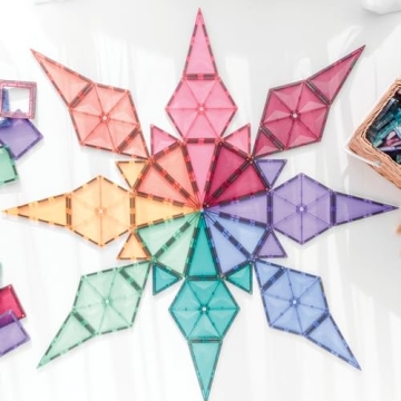Connetix Pastel Mega Pack - 202 Creative Magnetic Tiles