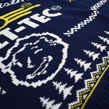 Fallout 4 Vault Tec Christmas Jumper in Blue