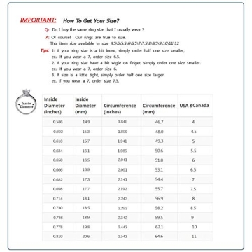 Bo.Dream Cushion Cut 3ct Cubic Zirconia CZ Platinum Plated Sterling Silver Engagement Rings Women (6.5)