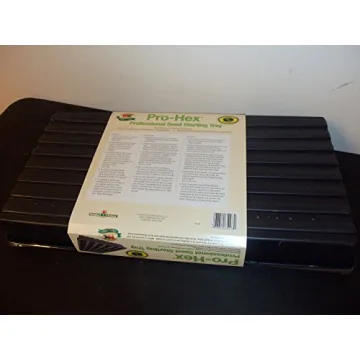 Jiffy Plant Start Tray with 72 Hexagon Cells for Seedlings