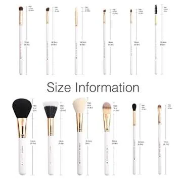 Z'OREYA 12pcs Travel Makeup Brush Set for Every Makeup Lover