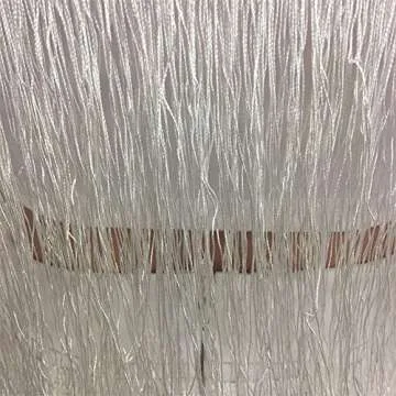 ECHOINE Womens Sexy 2 Piece Outfits Sleeveless Crop Top Feather Tassels Bodycon Mini Dress Outfits