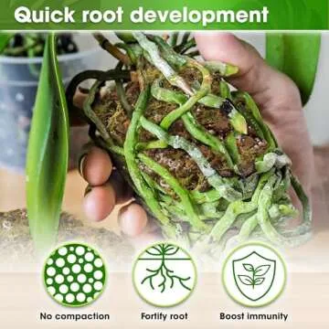 DUSPRO Orchid Potting Mix for Healthy Plants and Blooms