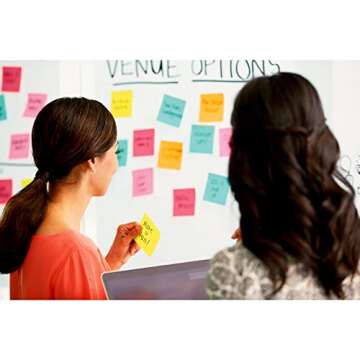 Portable Post-it Super Sticky Wall Pad 20 Sheets