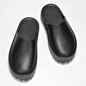 KK PAIR OF KINGS Black Platform Sandals - Stylish Comfort