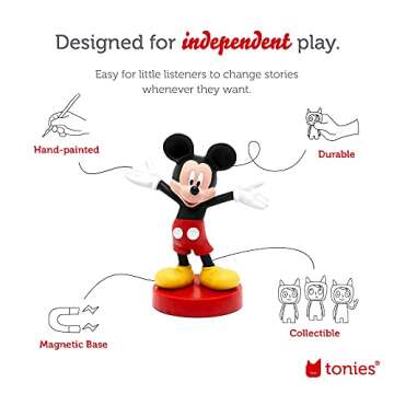 Tonies Mickey Mouse Audio Toy Figurine from Disney
