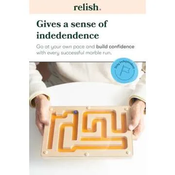Relish Marble Maze for Seniors - Alzheimer's Cognitive Game