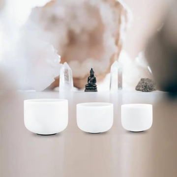 RYAN DVAN 432HZ Crystal Singing Bowl Set for Mindfulness