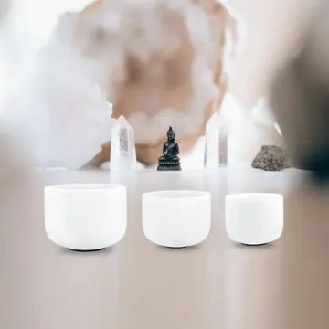 RYAN DVAN 432HZ Crystal Singing Bowl Set for Mindfulness