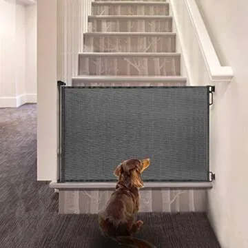 Extra Wide Retractable Baby Gate for Home Safety