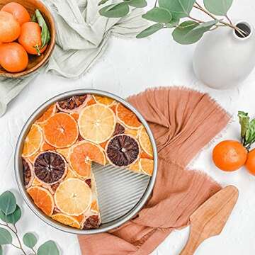 USA Pan 9 Inch Nonstick Round Cake Pan Set of 2