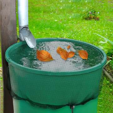 Rain Barrel Mesh Cover Set - 3 Pieces, 37.4" Diameter