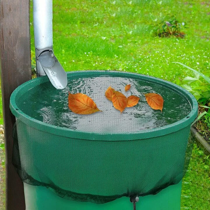 Rain Barrel Mesh Cover Set - 3 Pieces, 37.4" Diameter
