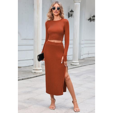 Women’s Pink Queen 2 Piece Sweater Set - Chic & Comfortable