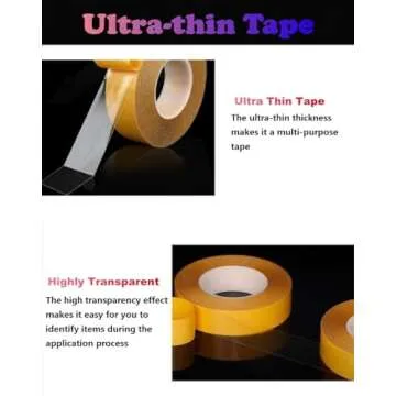 Ultra-Thin Heavy Duty Double Sided Tape 2" x 50'