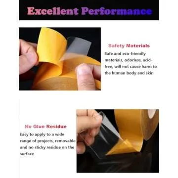 Ultra-Thin Heavy Duty Double Sided Tape 2" x 50'