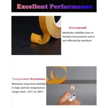 Ultra-Thin Heavy Duty Double Sided Tape 2" x 50'