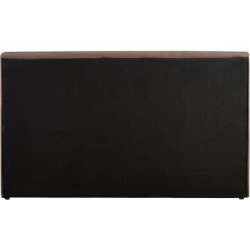 Meridian Dorian King Bed in Luxe Brown Velvet