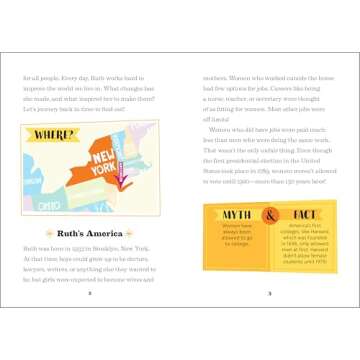 The Story of Ruth Bader Ginsburg: An Inspiring Biography for Young Readers (The Story of Biographies...