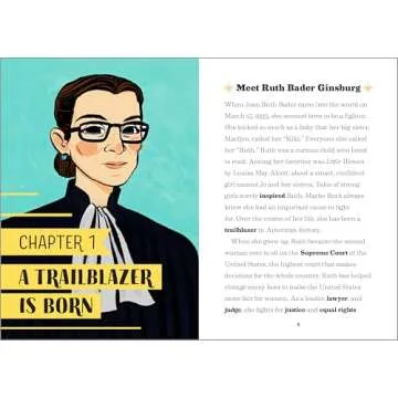 Inspiring Biography of Ruth Bader Ginsburg for Young Readers