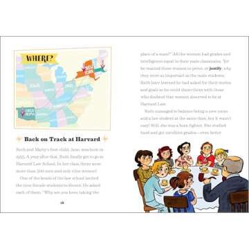 Inspiring Biography of Ruth Bader Ginsburg for Young Readers