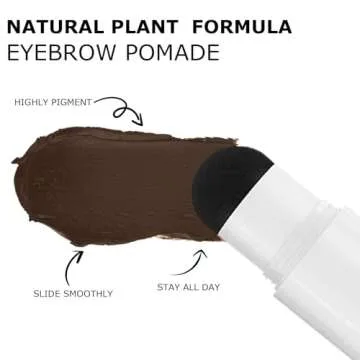 Eyebrow Stamp Stencil Kit Brow Stamp with Reusable Eyebrow Stencil Kit Eye Brow Stamping Kit Eyebrow Stamp Dark Brown