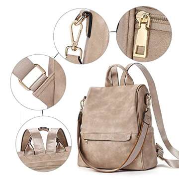 CLUCI Women’s Anti-theft Backpack Purse for Travel